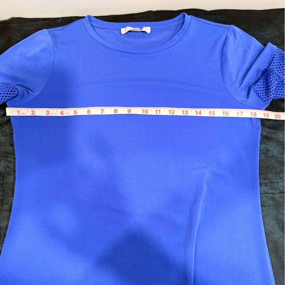 🔥Michael Kors Blue Short Sleeve Women's Dress NWOT Size M🔥